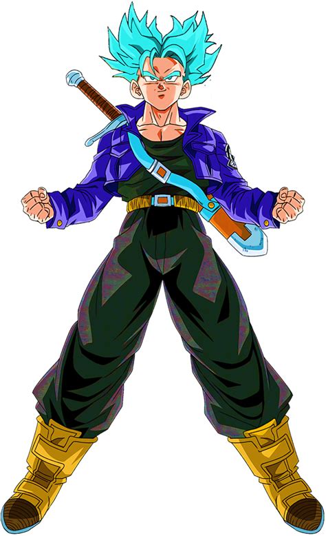 super saiyan blue trunks